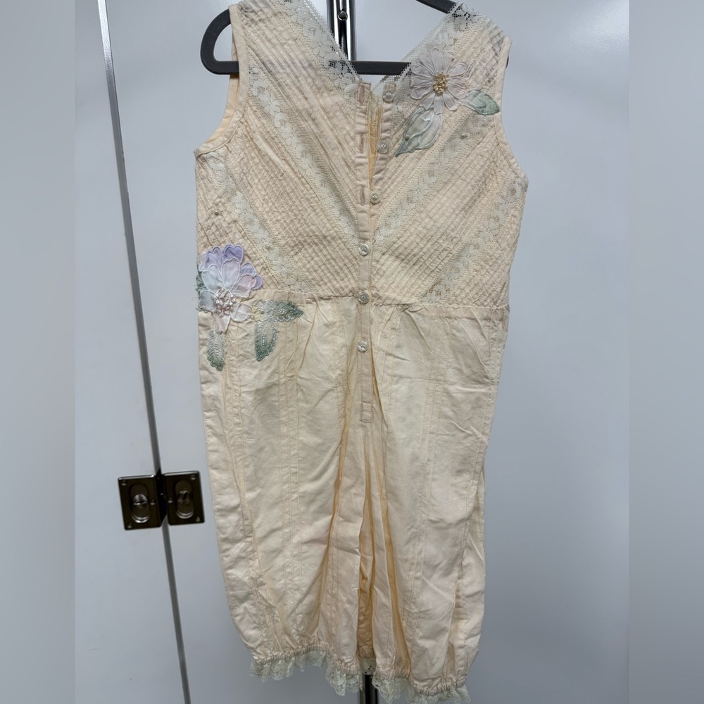 Vintage Floral Kids Romper